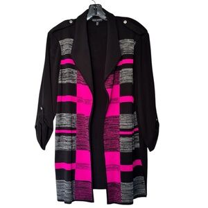 Ming Wang Knit Sweater Jacket